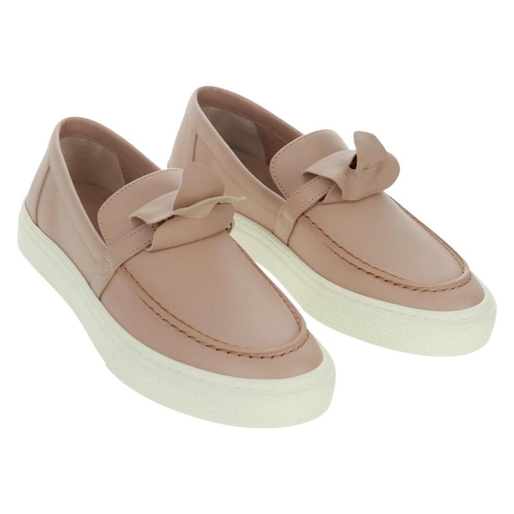 Hermes Leather Game Sneakers Beige